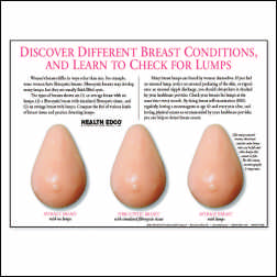 MULTI-TYPE BREASTS MODEL  BEIGE