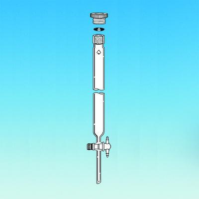 Chromatography Column, 1:5 PTFE Plug, #15 Ace-Thred, Ace Glass Incorporated