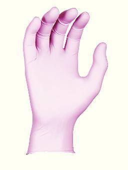 GLOVE EXAM BWC 4MIL PINK XS