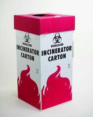 VWR® Biohazard Incinerator Cartons