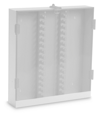 30-Column HPLC Storage Cabinet with Clear Acrylic Doors, PVC, TrippNT