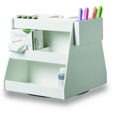 Rotating Multi-Compartment Workstation, PVC, TrippNT