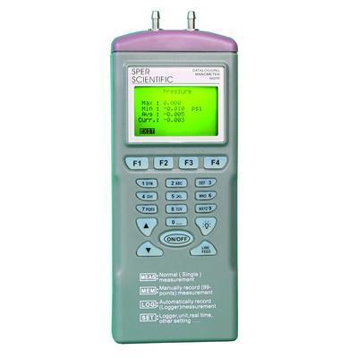 Manometers, Datalogging, Sper Scientific