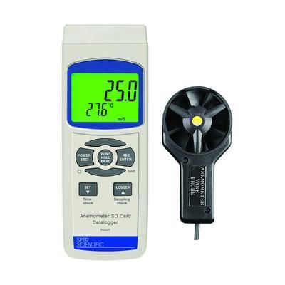 Anemometer SD Card Logger, Sper Scientific