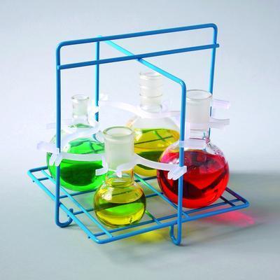 Scienceware® Poxygrid® Round Bottom Flask Carrier, Bel-Art