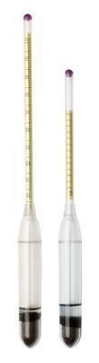 DURAC® Polycarbonate Hydrometers, Specific Gravity, Range 1–1.18, H-B Instrument