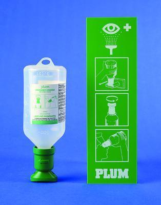 SCIENCEWARE® Plum Emergency Eye Wash Stations, Open, Closed, and Heated Models, Bel-Art