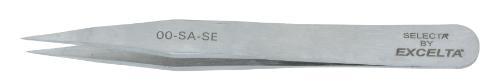 Tweezers with Straight Strong Tips, Style 00, Excelta