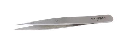 Tweezers with Straight Strong Tips, Style 00, Excelta