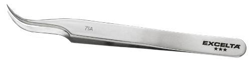 Tweezers with Curved Fine Tip, Style 7, EXCELTA®