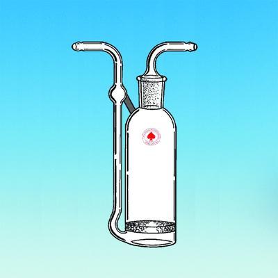 Gas Washing Bottle with [ST] 29/42 Joints, Ace Glass Incorporated