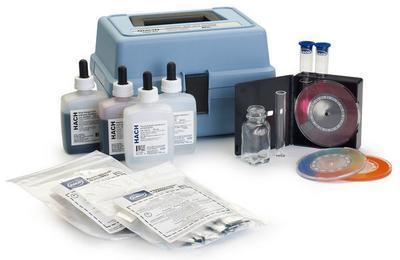 Chlorine, Hardness, Iron, and pH Test Kit, Model CN-39WR, Hach