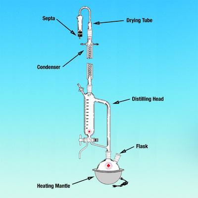 Distillation Head, Solvent Recovery, Ace Glass