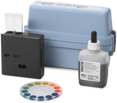 pH Test Kit, 4.0 - 10.0 pH, Model 17N, Hach