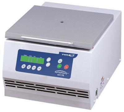 VWR® symphony™ 4417 and 4417R Non-Refrigerated & Refrigerated Universal Centrifuges, 230V