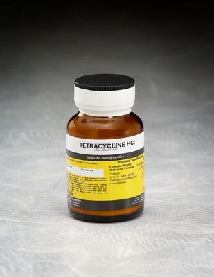 Tetracycline Hydrochloride, Molecular Biology Reagent Grade.