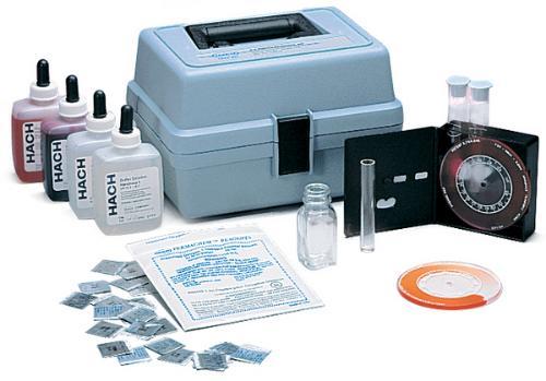 Hardness, Iron, and pH Test Kit, Model HA-62A, Hach