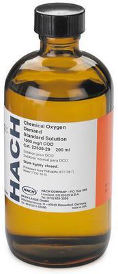 COD Standard Solution, 1000 mg/L as COD (NIST), 200 mL, Hach