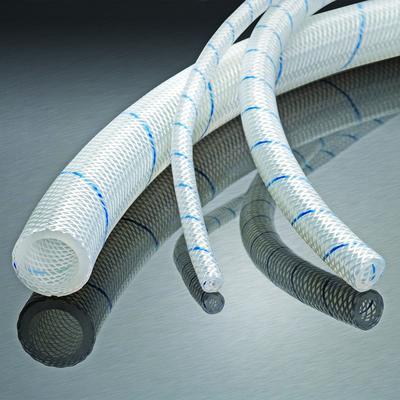 HelixMark® High-Pressure Braided Reinforced Silicone Tubing, Helix Medical