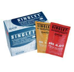 SINGLET™ Single-Use pH Buffer, pH 4.01 & 7.00, 10 of each, Hach