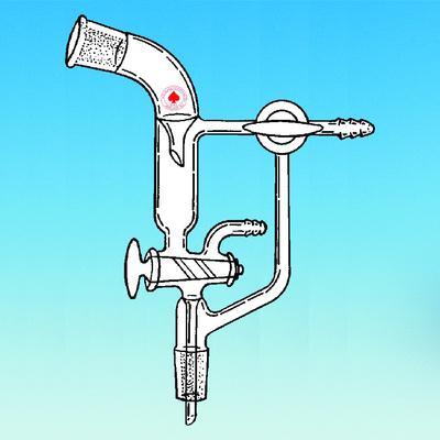 Distillation Receiver, Angled Upper Joint, Ace Glass