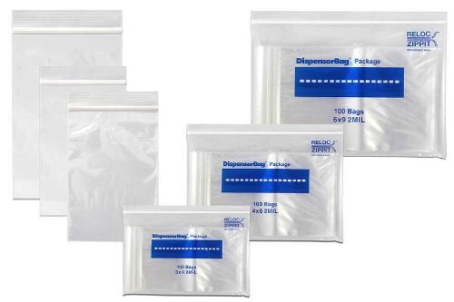 Reclosable Clear Bags, Minigrip