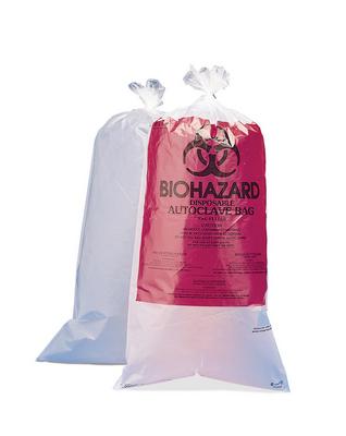 SCIENCEWARE® Biohazard Disposal Bags, Plain or Printed, Bel-Art