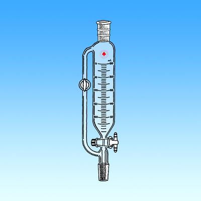 Pressure Equalizing Funnels, Graduated, with 1:5 PTFE Plug, Ace Glass Incorporated