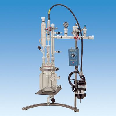 One-Piece Unjacketed Pressure Reactor with Bottom Outlet System, Ace Glass Incorporated