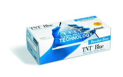 TNT® Blue 92-675, Nitrile Gloves, Disposable, Ansell