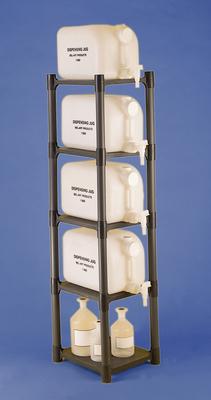 SCIENCEWARE® Dispensing Jug Rack, Bel-Art