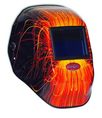 WELDING HELMET WIRE BURNER