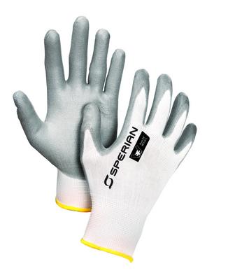 GLOVES NYL POLYUR PALM L CS144