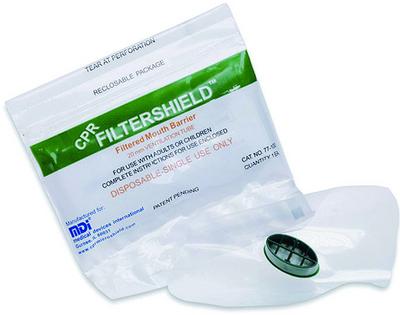 MOUTH BARRIER CPR FILTERSHIELD