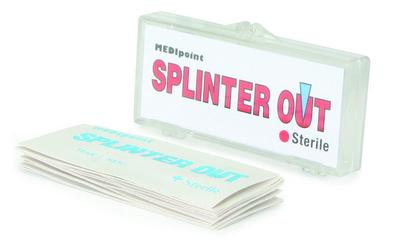 SPLINTER OUT STERILE PK10