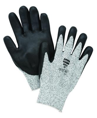 GLOVES GRY/BLK 6XS PR=2EA