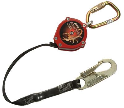 FALL LIMITER TWS-LK CARABINER STL 9FT