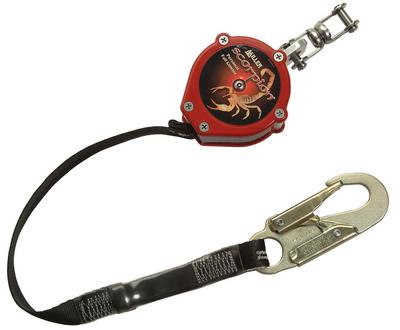 FALL LIMITER SWIVEL SHACKEL SS 9FT