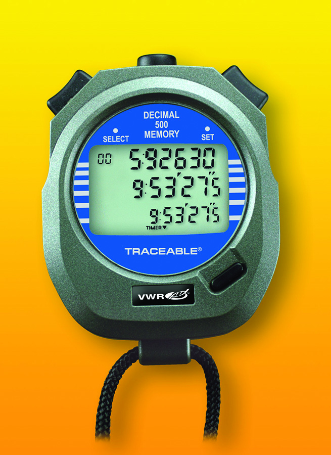 VWR® Large LCD Digital Stopwatch