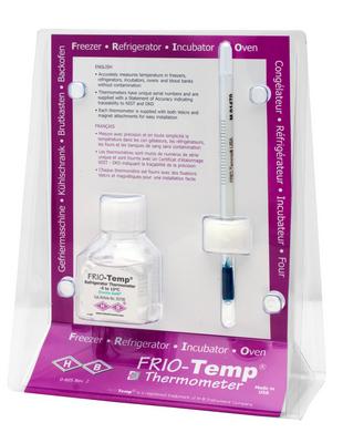 FRIO-Temp® Certified High Precision Liquid-In-Glass Verification Thermometer, H-B Instrument Company