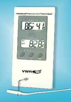 VWR® Digital Humidity/Temperature Monitor with Probe