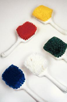 Short Handle Scrub Brushes, Perfex