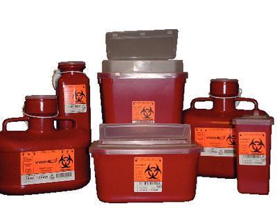 VWR® Sharps Container Systems, Red