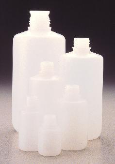 Nalgene® Packaging Bottles, High-Density Polyethylene, Narrow Mouth, without Screw Caps, Thermo Scientific