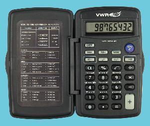 VWR® Pocket Metric Calculator