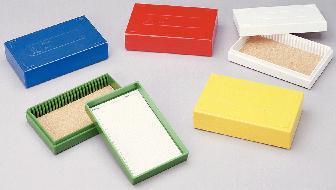 VWR® Microscope Slide Boxes, 25-Place