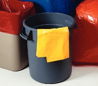 Low Density Polyethylene Liners, Flat, Associated Bag