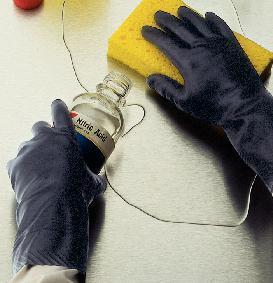 Chloroflex™ Flock-Lined Neoprene Gloves, Best® Manufacturing