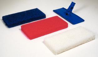 Scrubbing Pads and Swivel Pad Holder, Perfex