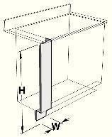 VWR® Contour™ End Scribe Filler Panel Assemblies